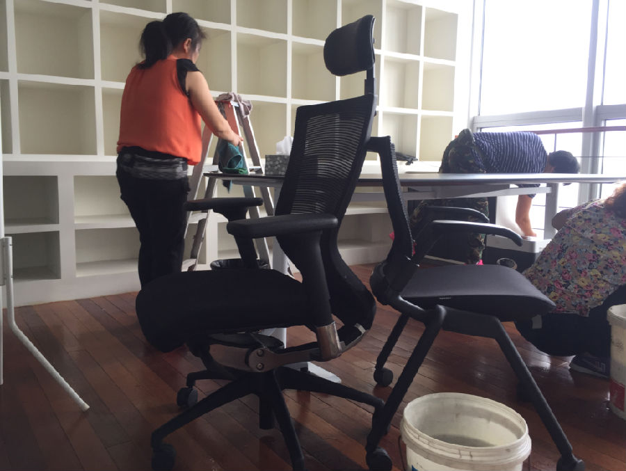 六合区办公室清洁案例